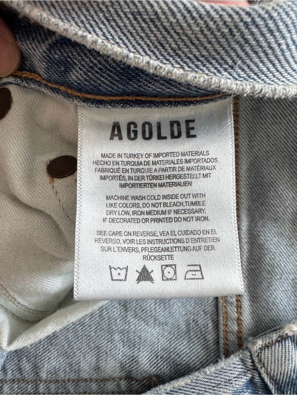 Agolde Riley Crop Jean - Picture 3 of 6